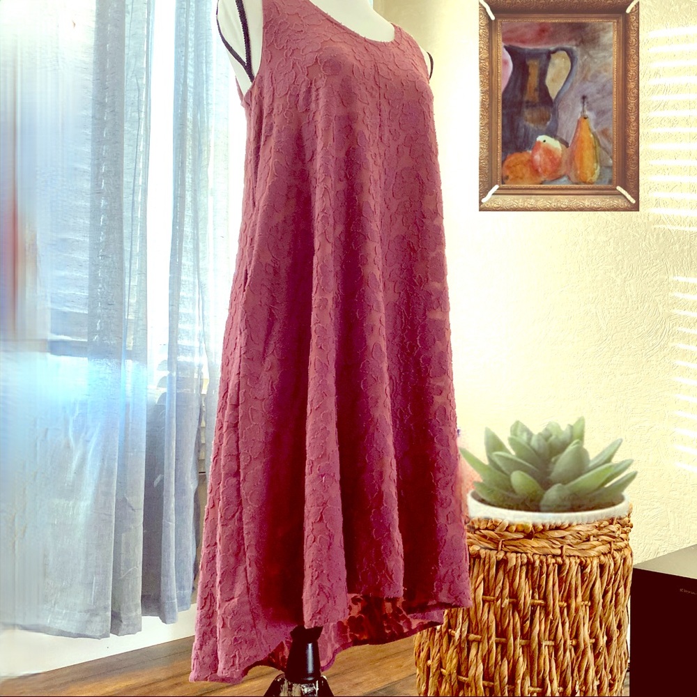 Vera Wang Hi Lo Tank Dress PS NWT